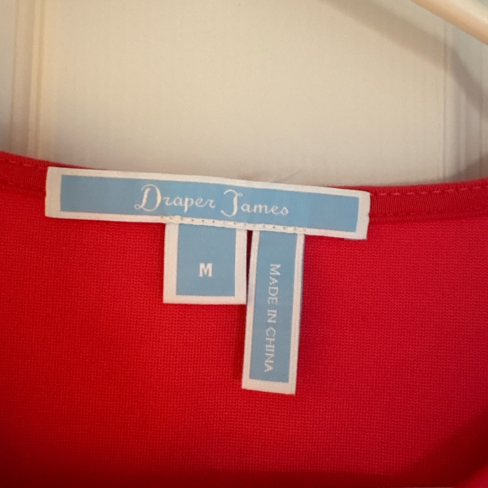 Draper James Pink Mini Shift Dress - Picture 4 of 6